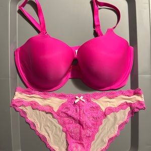 Victoria secret size 36DD and cheekini size large